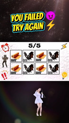 MAT vs BAT Challenge 😱🔥 | Can You Hear the Difference? #rhythmchallenge #puzzle