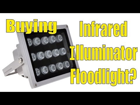 Watch this Before Purchasing IR Illuminator Floodlight for Security Camera