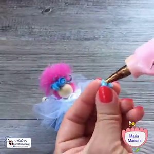 tutorial facilissimo bamboline in tulle e jeans