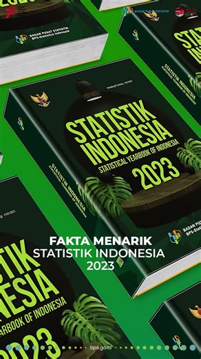 Fakta Menarik Statistik Indonesia Statistik Indonesia adalah salah satu publikasi BPS yang merangkum beragam data statistik tentang kondisi sosial dan kependudukan, ekonomi dan perdagangan, serta pertanian dan pertambangan di Indonesia. Publikasi ini menyajikan data pada tingkat provinsi dan internasional untuk keterbandingan antarwilayah dan antarnegara, serta dilengkapi dengan penjelasan teknis dan infografis untuk memudahkan pemahaman. Apa saja fakta-fakta menarik di dalamnya ya? Yuk, simak v