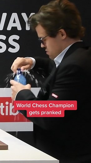 #chess #chesstok #magnuscarlsen #pranked