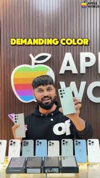 Upgrade today at AppleWorld KPHB HyderabadBest deals on iPhones, MacBooks&More Visit now!#hyderabad