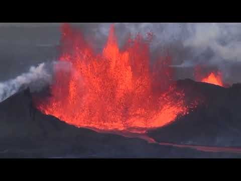 Bárðarbunga, éruption fissurale en Islande