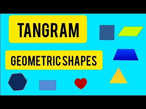 Learn basic shapes using a Tangram | Tangram activity | Playful DNA | Square | Rectangle | Triangle