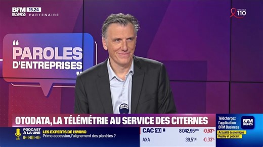 Guy Lanrezac (Otodata Europe) : Otodata, télémétrie au service des citernes - 22/03