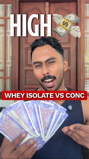 AKHIL JOSEPH🔱 fitness/lifestyle on Instagram: "Conc vs isolate. Which one should you choose? Whey Isolate vs Concentrate • Protein Content: • Isolate: ~90%+ protein • Concentrate: ~70–80% protein Lactose & Fat: • Isolate: Lower in lactose and fat • Concentrate: Higher in lactose and fat Processing • Isolate: More processed • Concentrate: Less processed Cost • Isolate: More expensive • Concentrate: More affordable Choose Isolate if you’re lactose intolerant or cutting. Choose Concentrate for bud