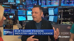 Elie Tahari's take on fashion