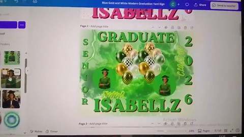 Class of 2026 Yard Sign Templates | 10 Canva Editable Graduation Designs - Etsy