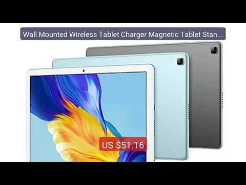 Wall Mounted Wireless Tablet Charger Magnetic Tablet Stand Ho... — Amazing Value 2026 | Must Have!