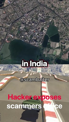 Hacker finds scammer's office #fypシ #hackers #scammers #exposed