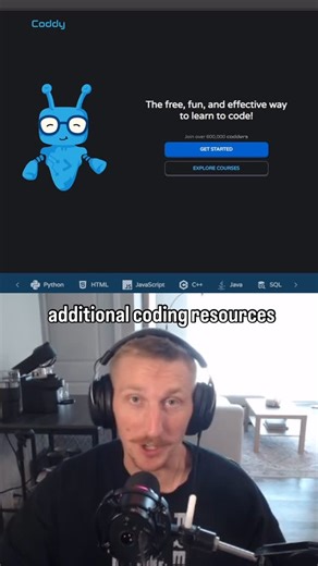 Nick Amato | Free resource for learning to code 🫡 Coddy.tech is a great free way to learn/improve your coding skills. There’s lots of coding languages... | Instagram