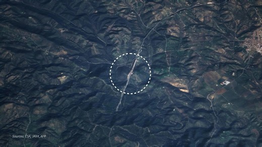 Animated map: Location of train collision near Adamuz, Spain