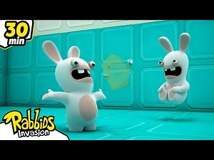 Super Rabbids: The beginning | RABBIDS INVASION | 30 Min New compilation | Cartoon for kids