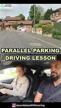 UK Driving Lesson | Simple Parallel Parking Technique