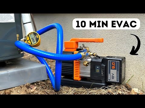 How To Pull A Vacuum In Less Than 10 Minutes - The BEST Way-
