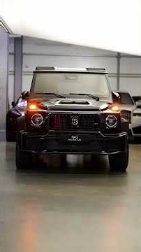 Mercedes BRABUS G800 Biturbo - The Most Brutal G-Wagon Ever Built | Black on Red