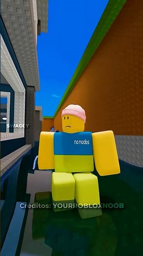 The noob saves everyone from the tsunami in Steal a Brainrot Roblox 😱 - Credits YOURROBLOXNOOB - ...