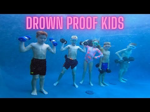 DROWN PROOFING KIDS (Water Confidence Drills and Training)