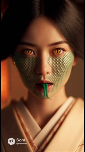 異説清姫伝説 (Snake Girl TF) / The Yandere Legend #Shorts #TF #Transformation #japan