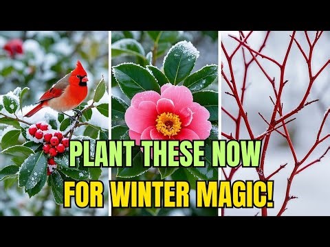 10 Must-Plant Fall Shrubs & Flowers for Show-Stopping Winter Landscapes! 🌿❄️