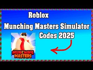 Roblox Munching Masters Simulator Codes 2025 / January ! 😱