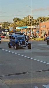 Classic Blue Hot Rod Drive By Engine Sound Harper Charity Cruise 2023 #classiccarsdaily #classiccars #classiccarshow #classiccarspotting #classiccarsofinstagram | USA Lover