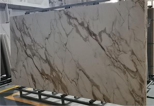 [Hot Item] Large Format  calacatta gold porcelain for interiors/indoor floor/wall  countertops/vanity/tiles/slab
