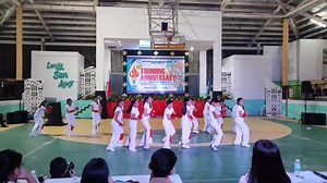 Grats Back2back champ 🏆 Not bad for 3 half days practice #SAHSOI #FoundingAnniversary #popdancecompetition #fypシ゚ | Rey Mar