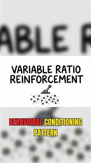 The Most Powerful Conditioning: Variable Ratio