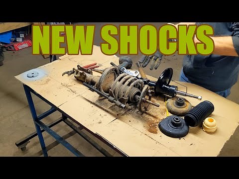 Replacing Shock Absorber/Strut/Top bearing Volvo S60/V70/S80/XC70/XC90
