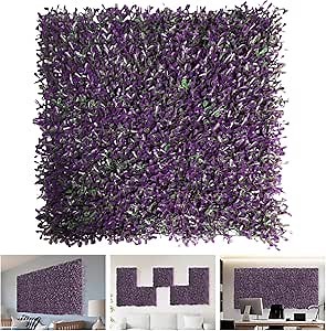 TANG 20"x20"-30PC Artificial Wall Greenery Panels Grass Backdrop, Faux Privacy Fence Boxwood Panel Fake Hedge Privacy Planters for Patio Decor
