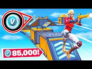 WINNING *85,000* V-BUCKS! in Fortnite