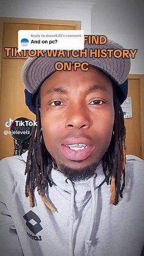 Cómo encontrar el historial de TikTok en PC