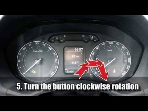 Skoda Octavia II Service Inspection Reset
