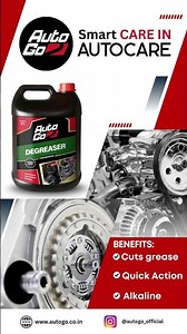 AutoGo Powerful Engine Degreaser | Remove Tough Grease & Dirt in Seconds!
