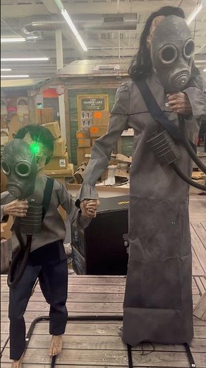 Spirit Halloween 2026 Animatronic Doomsday Duo in Store Demo