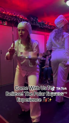 Well You Coming? Absolutely In The Christmas Spirit After This 🚂✨ #thepolarexpressexperienceuk #christmasspirit #magical #memories #thepolarexpress