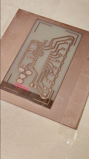 DIY PCB engraving with ComMarker B4 60W laser #pcb #laserengraving #fiberlaserengraving #diy
