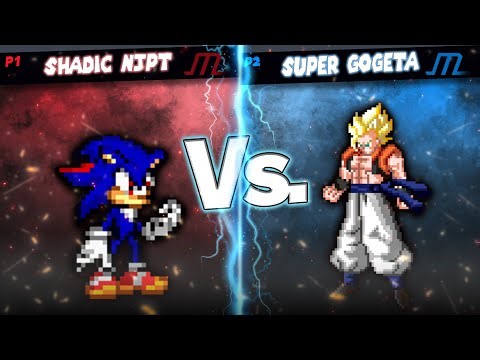 [MUGEN] AI BATTLE - Shadic NJPT (update) vs Super Gogeta