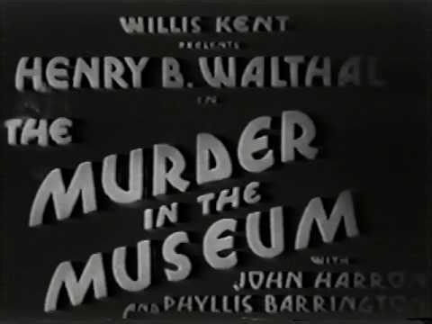 Murder in the Museum (1934) - Full Movie | Public Domain | Classic Crime Mystery Film