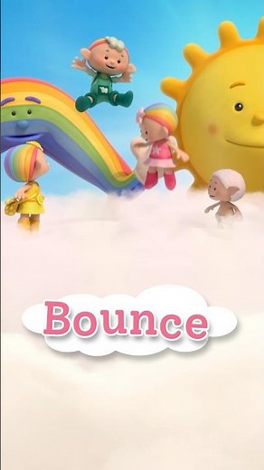 BOUNCE! ☁️ Cloudbabies Learn First Words | #Shorts
