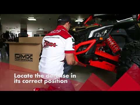 FRONT BUMPER CANAM X3 DMX PERFORMANCE INSTALLATION