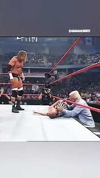 Batista (c) vs Triple H World Heavyweight Title Match Backlash 2005 #shorts #wwe