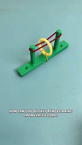 13K views · 329 reactions | How can you remove the ring without damaging the elastic band?#puzzle#iq#iqtest | Univea46 | Facebook