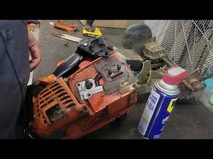 REPLACING ECHO/SHINDAIWA TOP HANDLE CHAINSAW OIL PUMP