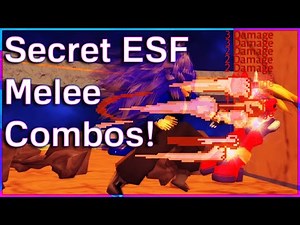 SECRET Melee Combo Tutorial ESF Earth's Special Forces