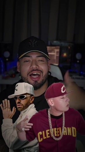 Feid y Cosculluela en una canción escrita por Tianlo