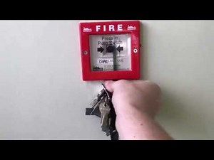 From the field - Fire alarm walk test
