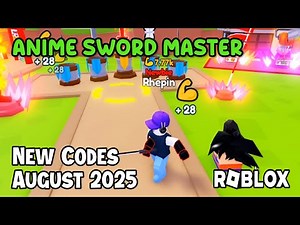 Roblox Anime Sword Master New Codes August 2025