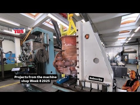 Projects from the machine shop week 8 2025 machining and lathe repair + more machining